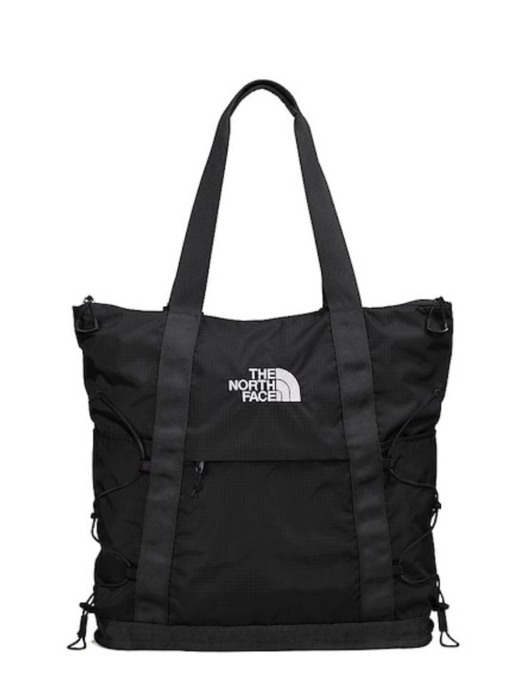 The North Face Borealis Black Tote Bag - Logo Front